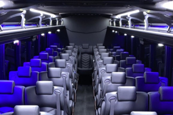 Killeen Charter Bus Interior
