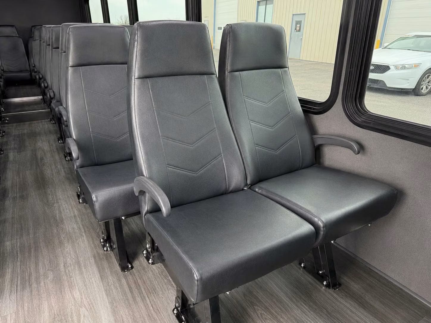 20 passenger minibus interior