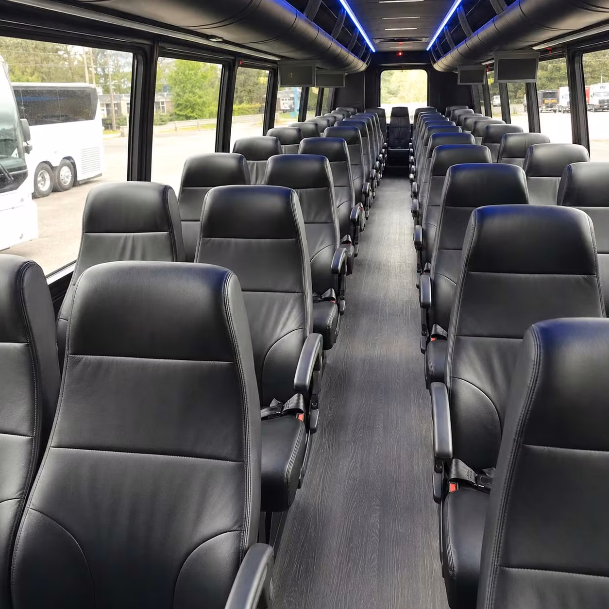 30 passenger minibus inside