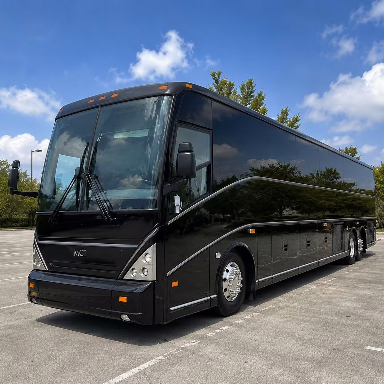 56 passenger charter bus