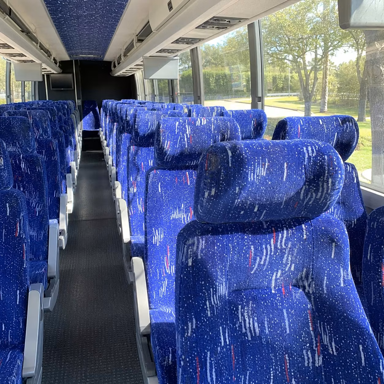 killeen charter bus rental interior
