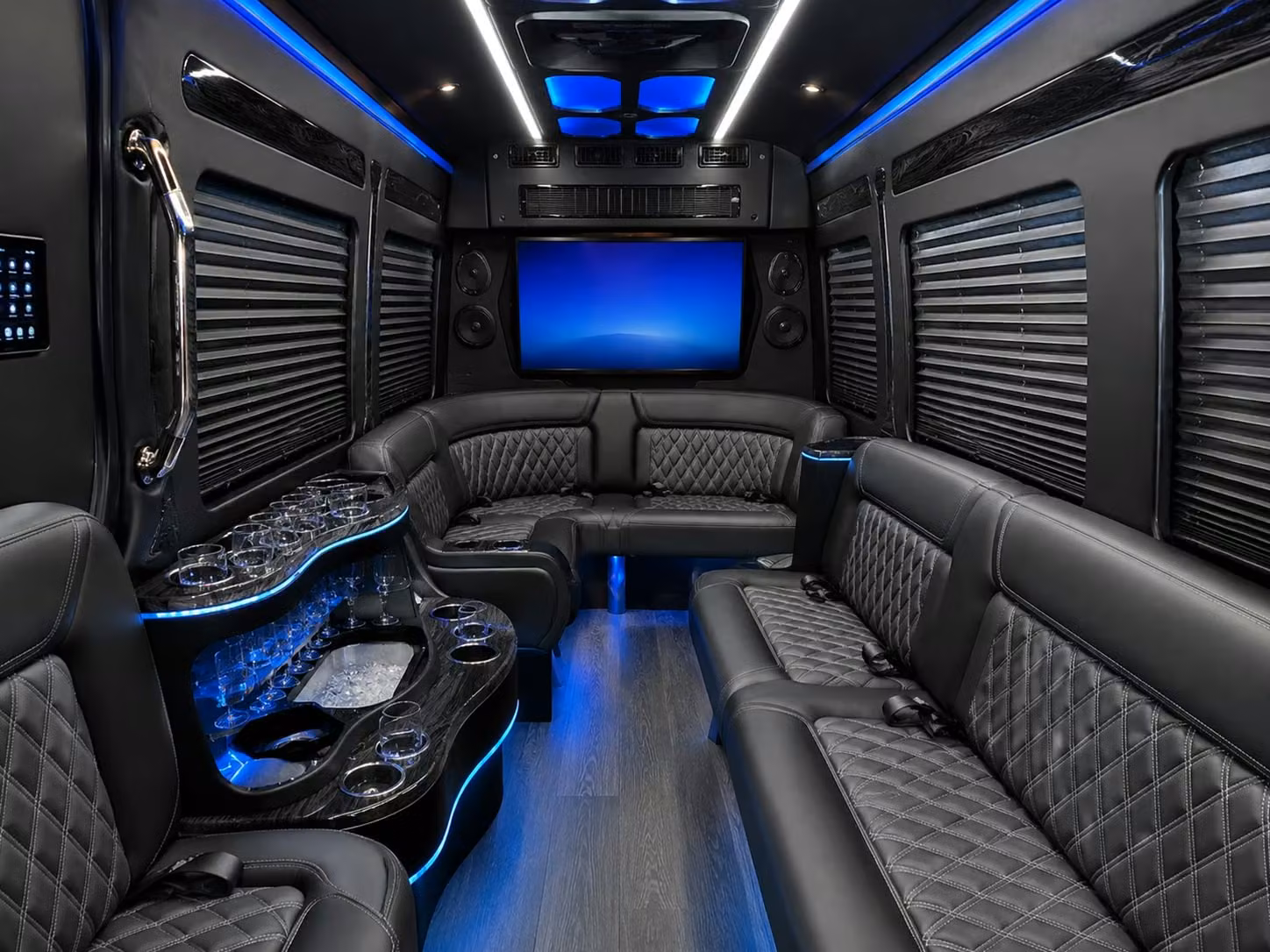 sprinter limousine inside